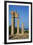 Apollo Temple, Acropolis, Rhodes City, Island of Rhodes, Dodecanese, Greek Islands, Greece, Europe-Tuul-Framed Photographic Print