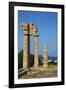 Apollo Temple, Acropolis, Rhodes City, Island of Rhodes, Dodecanese, Greek Islands, Greece, Europe-Tuul-Framed Photographic Print