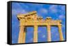 Apollo Temple, Side, Antalya Province, Turkey Minor, Eurasia-Neil Farrin-Framed Stretched Canvas