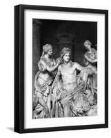 Apollo Tended by the Nymphs in the Grove of the Baths of Apollo-François Girardon-Framed Giclee Print