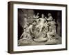 Apollo Tended by the Nymphs, Intended for the Grotto of Thetis-Francois Girardon-Framed Giclee Print