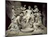 Apollo Tended by the Nymphs, Intended for the Grotto of Thetis-Francois Girardon-Mounted Giclee Print