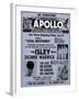 Apollo Theatre Ad: Soul Brothers, Isley Brothers, Dionne Warwick, Five Royales, Charades, Carletons-null-Framed Art Print