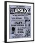 Apollo Theatre Ad: Soul Brothers, Isley Brothers, Dionne Warwick, Five Royales, Charades, Carletons-null-Framed Art Print