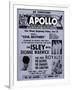 Apollo Theatre Ad: Soul Brothers, Isley Brothers, Dionne Warwick, Five Royales, Charades, Carletons-null-Framed Art Print