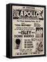 Apollo Theatre Ad: Soul Brothers, Isley Brothers, Dionne Warwick, Five Royales, Charades, Carletons-null-Framed Stretched Canvas