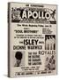 Apollo Theatre Ad: Soul Brothers, Isley Brothers, Dionne Warwick, Five Royales, Charades, Carletons-null-Stretched Canvas