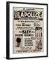 Apollo Theatre Ad: Soul Brothers, Isley Brothers, Dionne Warwick, Five Royales, Charades, Carletons-null-Framed Art Print