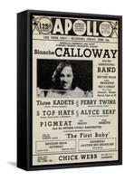 Apollo Theatre: Blanche Calloway and Band, Three Kadets, Perry Twins, 5 Top Hats and More-null-Framed Stretched Canvas