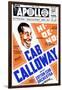 Apollo Theatre: Cab Calloway, Nicodemus, Sixteen Harperettes, Lethia Hill, and Dynamite Hooker-null-Framed Art Print