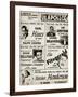 Apollo Theatre: Earl Hines, Louis Armstrong, Ella Fitzgerald, Fletcher Henderson and More-null-Framed Art Print