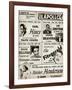 Apollo Theatre: Earl Hines, Louis Armstrong, Ella Fitzgerald, Fletcher Henderson and More-null-Framed Art Print