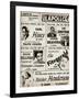 Apollo Theatre: Earl Hines, Louis Armstrong, Ella Fitzgerald, Fletcher Henderson and More-null-Framed Art Print