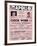 Apollo Theatre  Handbill: Chick Webb, Ella Fitzgerald, Cook and Brown, Wolford's Pets and More-null-Framed Art Print