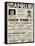 Apollo Theatre  Handbill: Chick Webb, Ella Fitzgerald, Cook and Brown, Wolford's Pets and More-null-Framed Stretched Canvas