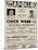 Apollo Theatre  Handbill: Chick Webb, Ella Fitzgerald, Cook and Brown, Wolford's Pets and More-null-Mounted Art Print