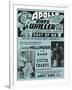 Apollo Theatre  Handbill: Fats Waller, Lucky Millinder, Sister Tharpe-null-Framed Art Print