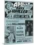 Apollo Theatre  Handbill: Fats Waller, Lucky Millinder, Sister Tharpe-null-Mounted Art Print