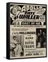 Apollo Theatre  Handbill: Fats Waller, Lucky Millinder, Sister Tharpe-null-Framed Stretched Canvas