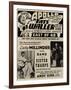 Apollo Theatre  Handbill: Fats Waller, Lucky Millinder, Sister Tharpe-null-Framed Art Print