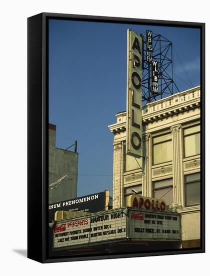 Apollo Theatre, Harlem, New York City, United States of America, North America-Ethel Davies-Framed Stretched Canvas