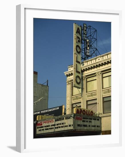 Apollo Theatre, Harlem, New York City, United States of America, North America-Ethel Davies-Framed Photographic Print