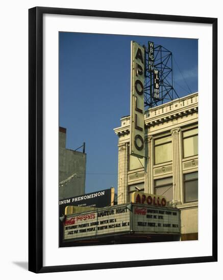 Apollo Theatre, Harlem, New York City, United States of America, North America-Ethel Davies-Framed Photographic Print