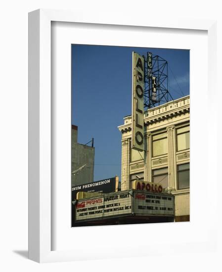 Apollo Theatre, Harlem, New York City, United States of America, North America-Ethel Davies-Framed Photographic Print