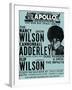 Apollo Theatre: Nancy Wilson, Cannonball Adderley, Duke Pearson, Flip Wilson, and The Impacts; 1968-null-Framed Art Print