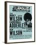 Apollo Theatre: Nancy Wilson, Cannonball Adderley, Duke Pearson, Flip Wilson, and The Impacts; 1968-null-Framed Art Print