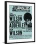 Apollo Theatre: Nancy Wilson, Cannonball Adderley, Duke Pearson, Flip Wilson, and The Impacts; 1968-null-Framed Art Print