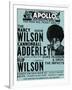 Apollo Theatre: Nancy Wilson, Cannonball Adderley, Duke Pearson, Flip Wilson, and The Impacts; 1968-null-Framed Art Print