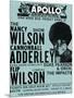 Apollo Theatre: Nancy Wilson, Cannonball Adderley, Duke Pearson, Flip Wilson, and The Impacts; 1968-null-Mounted Art Print