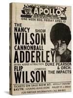 Apollo Theatre: Nancy Wilson, Cannonball Adderley, Duke Pearson, Flip Wilson, and The Impacts; 1968-null-Stretched Canvas