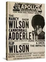 Apollo Theatre: Nancy Wilson, Cannonball Adderley, Duke Pearson, Flip Wilson, and The Impacts; 1968-null-Stretched Canvas