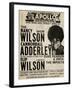 Apollo Theatre: Nancy Wilson, Cannonball Adderley, Duke Pearson, Flip Wilson, and The Impacts; 1968-null-Framed Art Print