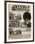 Apollo Theatre: Nancy Wilson, Cannonball Adderley, Duke Pearson, Flip Wilson, and The Impacts; 1968-null-Framed Art Print