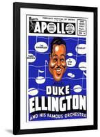 Apollo Theatre Newspaper Ad: Duke Ellington and Orchestra, Isabel Brown, Ivy Anderson and More-null-Framed Art Print