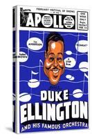 Apollo Theatre Newspaper Ad: Duke Ellington and Orchestra, Isabel Brown, Ivy Anderson and More-null-Stretched Canvas