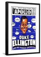 Apollo Theatre Newspaper Ad: Duke Ellington and Orchestra, Isabel Brown, Ivy Anderson and More-null-Framed Art Print