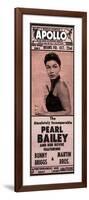 Apollo Theatre Newspaper Ad: Pearl Bailey and Her Revue, Bunny Briggs, and Martin Brothers; 1965-null-Framed Art Print