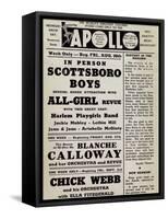 Apollo Theatre: Scottsboro Boys, Blanche Calloway, Chick Webb, Ella Fitzgerald, and More-null-Framed Stretched Canvas