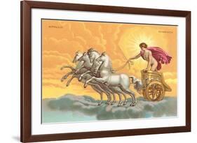 Apollo with Chariot-null-Framed Premium Giclee Print