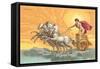 Apollo with Chariot-null-Framed Stretched Canvas