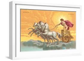 Apollo with Chariot-null-Framed Art Print