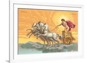 Apollo with Chariot-null-Framed Art Print