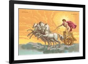 Apollo with Chariot-null-Framed Art Print