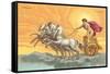 Apollo with Chariot-null-Framed Stretched Canvas