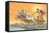 Apollo with Chariot-null-Framed Stretched Canvas