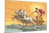 Apollo with Chariot-Found Image Press-Mounted Giclee Print